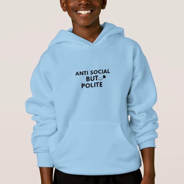 Citation drôle d'introverti antisocial mais poli  (Devant)