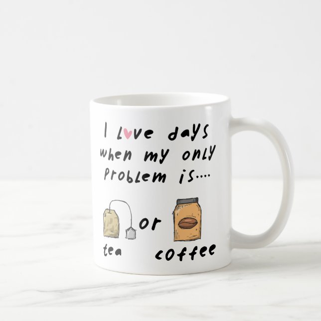 Citation drôle, thé ou café Mug (Droite)