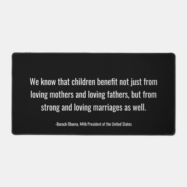 Citation du président Barack Obama sur l'éducation (Recto)