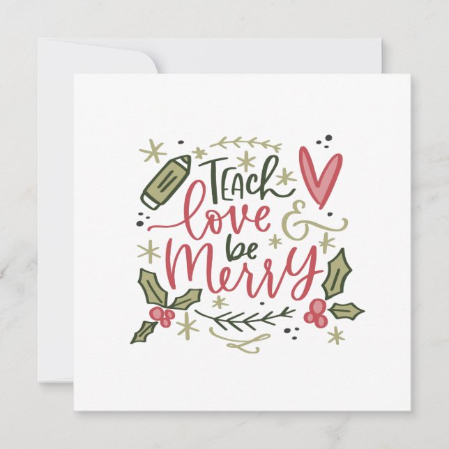 Citation du professeur de Noël (Devant)