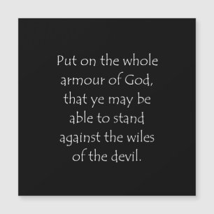 Citation Éphésiens 6 11