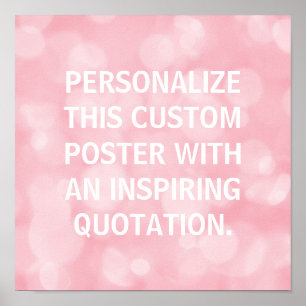 Citation faite sur commande, affiche