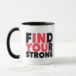 Citation forte motivationnelle Mug