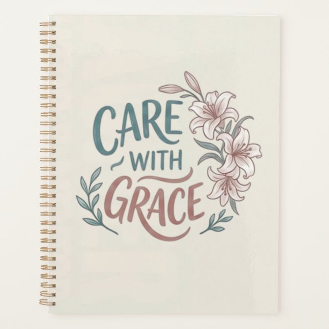 Citation infirmière Fleur de grâce (Devant)