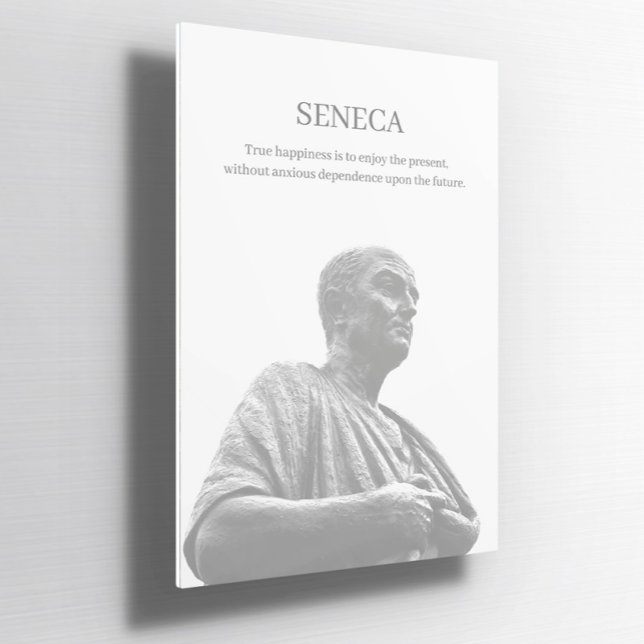 Citation inspirante Custom Seneca Poster (Créateur téléchargé)