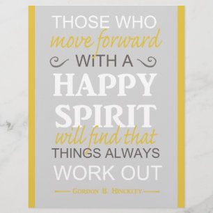 citation inspirante de gordon b hinckley lds