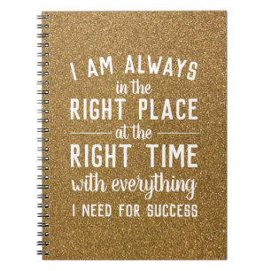 Citation inspirante Motivational Gratitude Journal