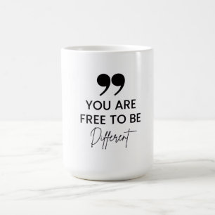 Citation inspirante Mug de café