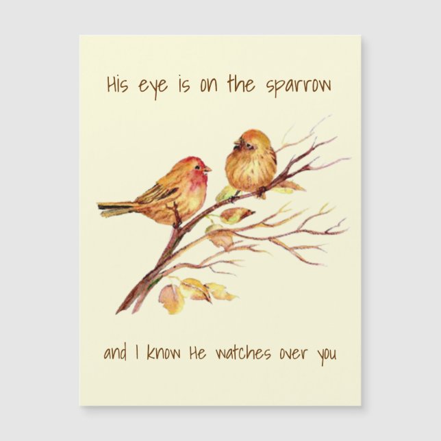 Citation inspirante Son Oeil est sur le Bruant, (Devant)