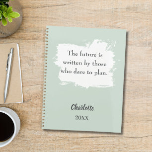 Citation inspirante vert sauge 2027