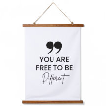 Citation Inspiration Bois Taché Tapisserie murale