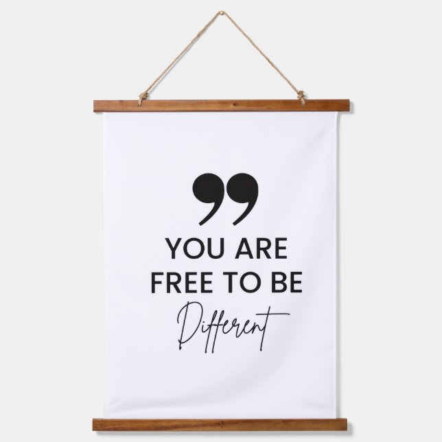 Citation Inspiration Bois Taché Tapisserie murale (Recto)