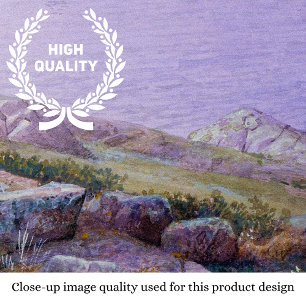 Citation Inspiration Purple Blue Seascape Mat