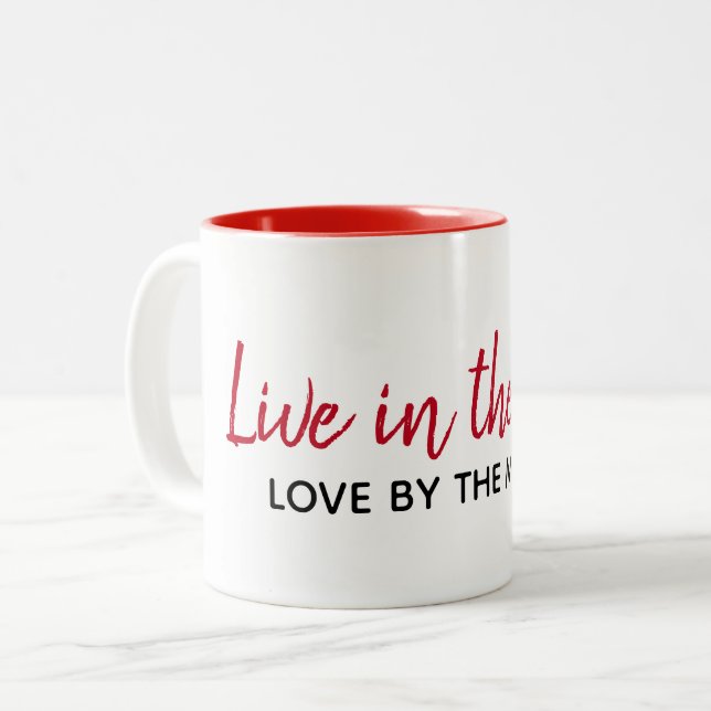 Citation Inspirationnelle Sur Mug Blanc (Devant gauche)