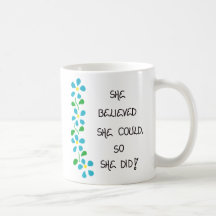 Citation inspirée sur la puissante Mug des femmes