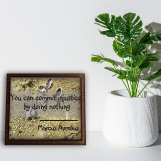 Citation latine affiche motivation de la justice