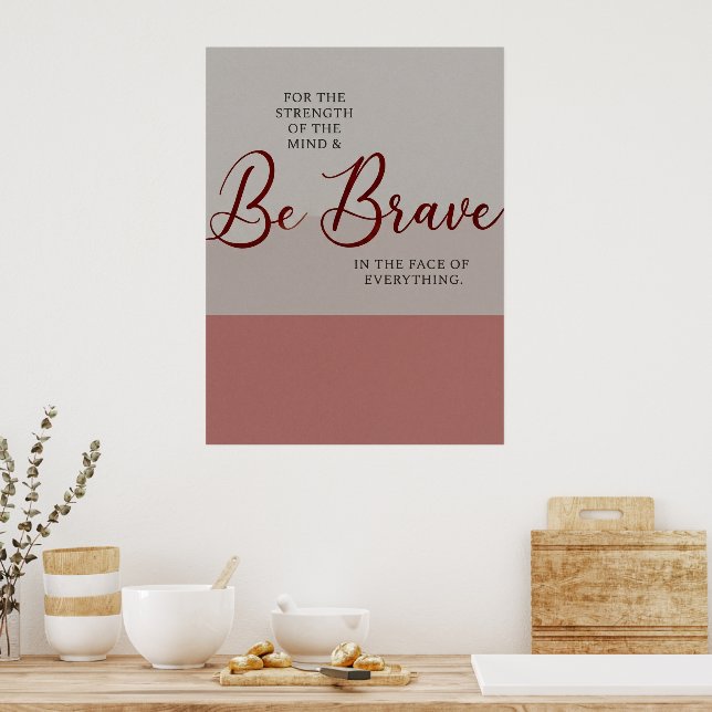Citation Motivante – Impression Murale Minimaliste (Cuisine)