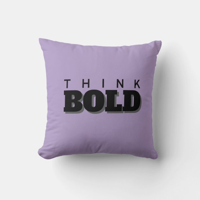 Citation Motivationnelle Pastel Cute Jeter Coussin (Recto)