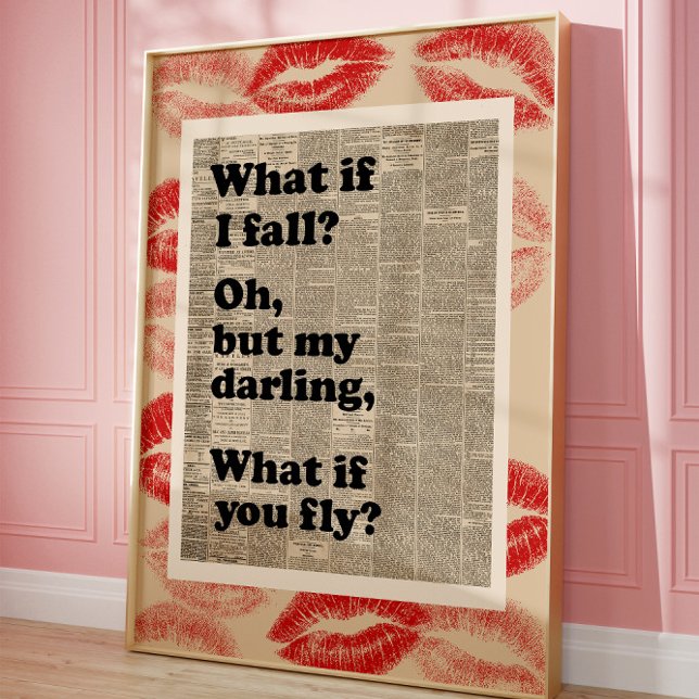 Citation Motivationnelle Romantique Art Mural de J (Créateur téléchargé)