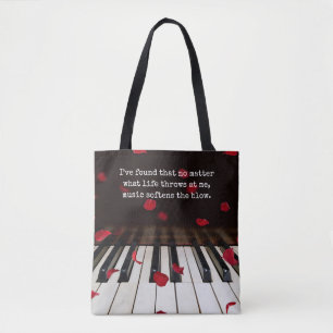 Citation musicale sur le Sac fourre-tout des clés
