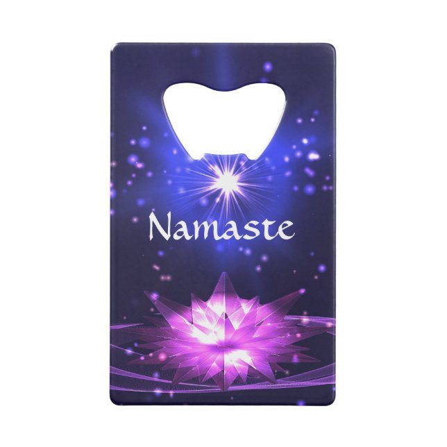 Citation Namaste Purple Crystal Lotus & Star (Dos)