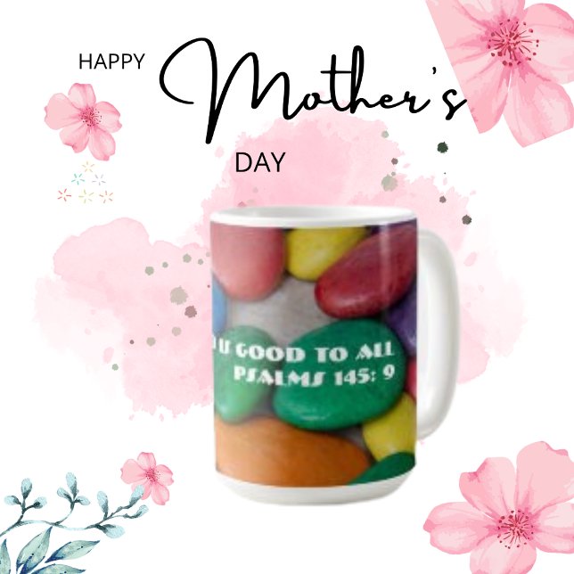 Citation Nice Gros Couleur De Café Stone Mug (Gift for best mother)