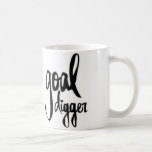 Citation noir blanc Mug brosse But Digger Boss<br><div class="desc">citation mug</div>