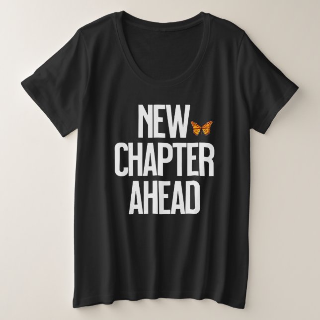 Citation Papillon Monarque Nouveau Chapitre (Design devant)