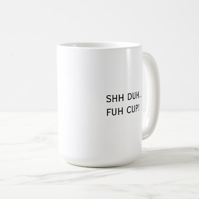 Citation personnalisée Mug de café (Devant droit)