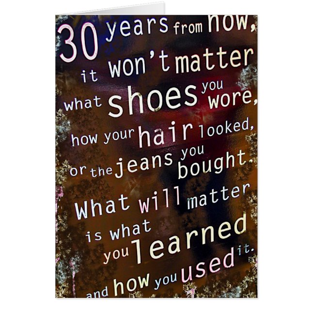 Citation Sage Sur Brown (Devant)