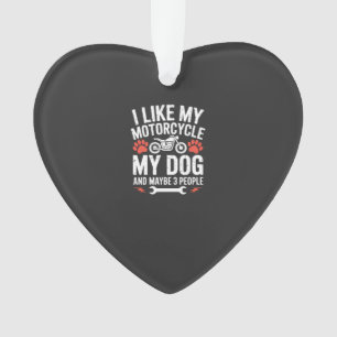 Citation sarcastique de chien de moto Humour de ch