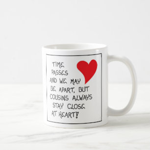 Citation sur Cousins - Mug cadeau