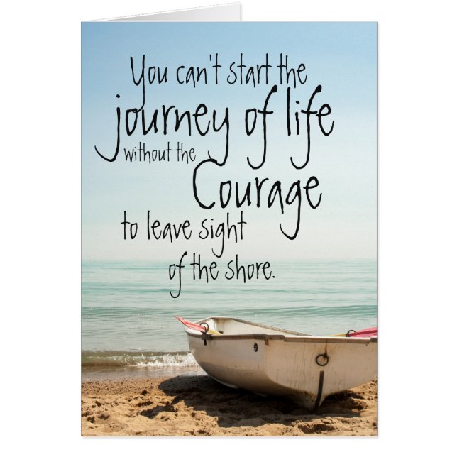 Citation Sur Le Courage (Devant)