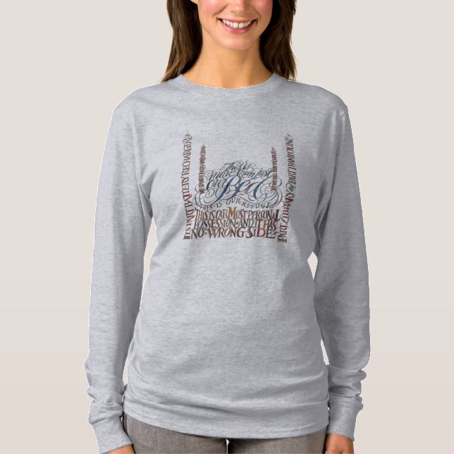 Citation T-shirt Notre Lit N'A Pas De Côté Mal (Devant)