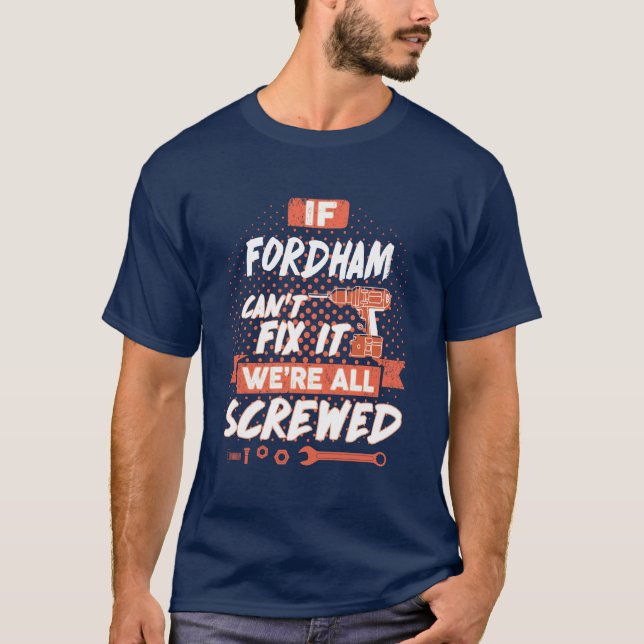  citations chemise FORDHAM, t-shirt FORDHAM (Devant)