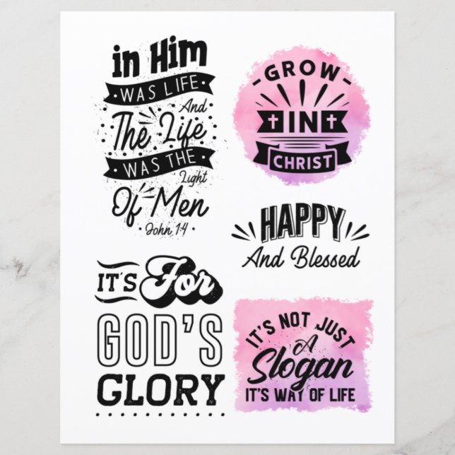 Citations chrétiennes religieuses Jésus verset bib (Devant)