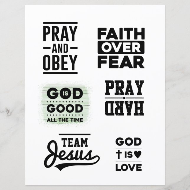 Citations chrétiennes religieuses Jésus verset bib (Devant)