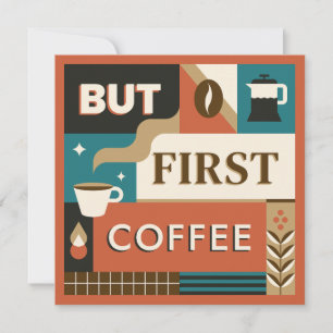 Citations de café coloré en texte personnalisé