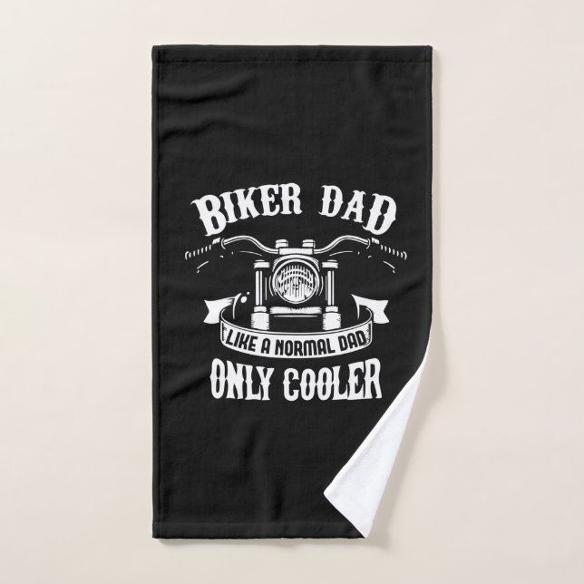 Citations de grand-père | Meilleur papa motard (Serviette à main)