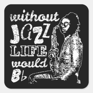 Citations de Jazz - Autocollants de musique