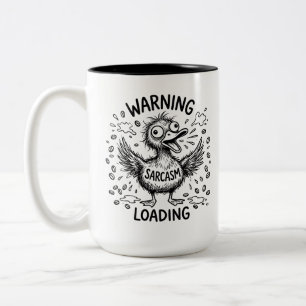 Citations de serviette de mug bicolore pour les am