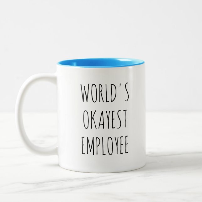 Citations drôles de collègues Mug cadeau d'humour  (Gauche)