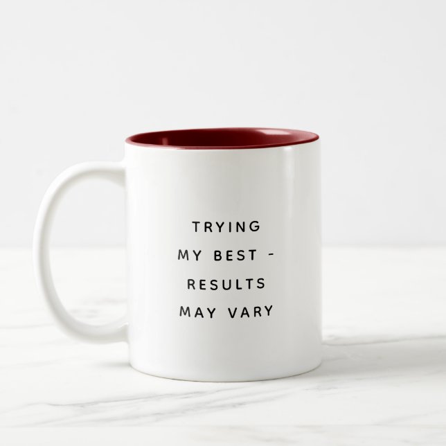 Citations drôles de collègues Mug cadeau d'humour  (Gauche)