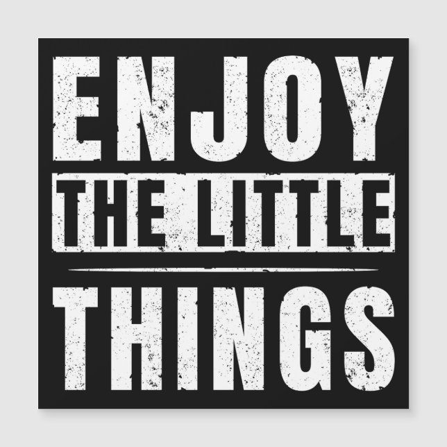 Citations inspirantes Profitez des petites choses (Devant)