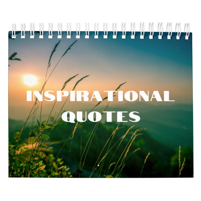 Citations Inspiration Collection Wall Calendrier (Protection)