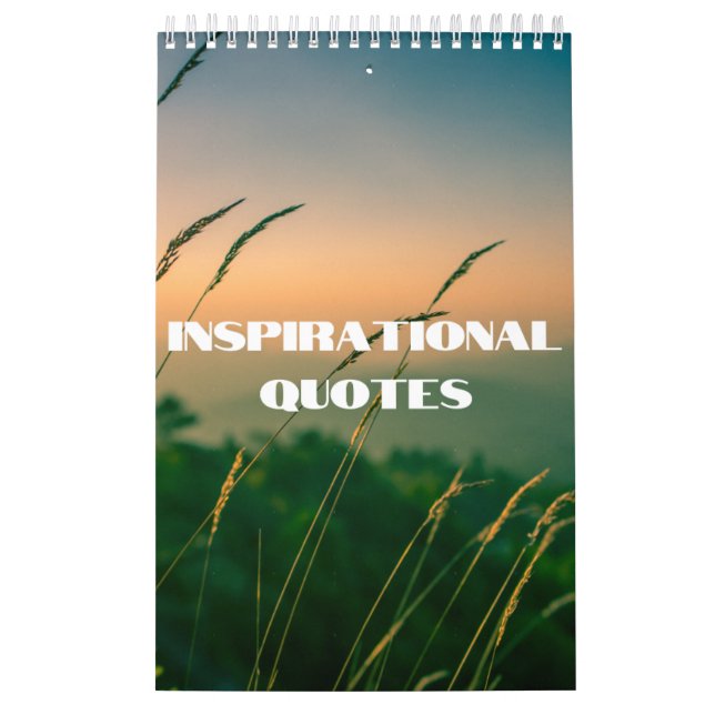 Citations Inspiration Collection Wall Calendrier (Protection)