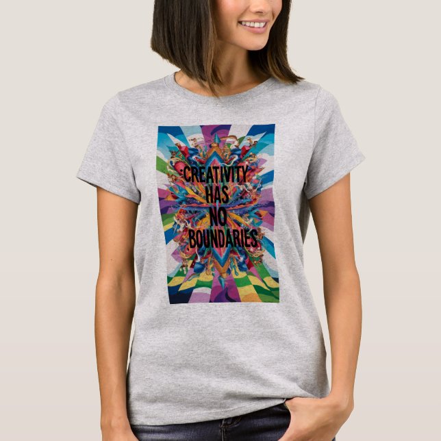 Citations Inspirationnelles T-shirt gris cendré (Devant)