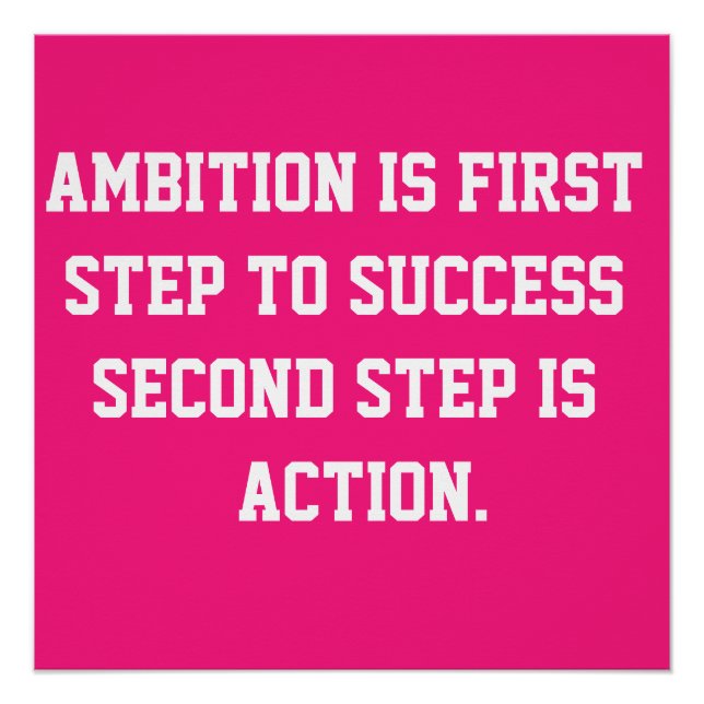 Citations personnalisées personnalisées Poster d'a (Devant)