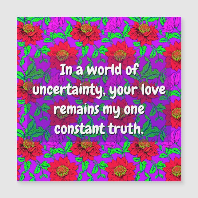 Citations Soeurs (Vous Êtes Amoureux) Fleurs, Cart (Devant)