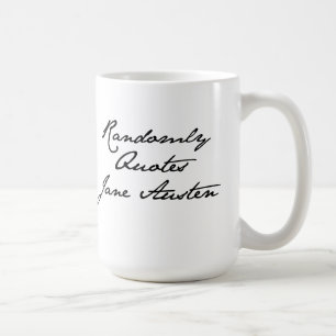 Cite aléatoirement la tasse de Jane Austen